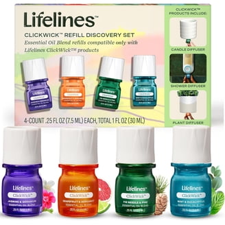 Lifelines Essential Oil Blends 4-pack Orange - Walmart.com