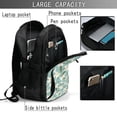 thumbnail image 4 of Daiia Lilies Flowers Pattern USB Charging Backpack for Men and Women, Anti-Theft Backpack,Travel Backpack,School Backpack,College Backpack,Laptop Backpack, 4 of 7