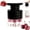 black, variant on 7-in-1 Cherry Pitter Tool, Press Type Multi Cherry Stone Remover with Collection Container, Detachable Easy Clean Fruit Pitter for Date Hawthorn Jujube