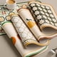 thumbnail image 1 of Manteles Individuales Xihbxyly Manteles Individuales de Cuero Estilo Occidental, 1 of 6