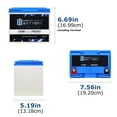thumbnail image 3 of 12V 35AH U1 Lithium Replacement Battery compatible with Revolution Mobility Liberty 319 - 3 Pack, 3 of 6