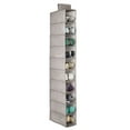 thumbnail image 5 of mDesign Soft 10 Shelf Fabric Closet Hanging Storage Unit, 2 Pack - Linen/Tan, 5 of 8
