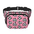 thumbnail image 1 of Disketp heart with cow Riñonera de Doble Capa, Bolsa de Cintura Ajustable para Viajes, Correr y Senderismo, Riñonera Ligera para Hombre y Mujer, 1 of 9