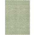 thumbnail image 2 of Addison Rugs Chantille Indoor/Outdoor Transitional Chevron Green Washable Rectangle Rug, 5' x 7'6", 2 of 6