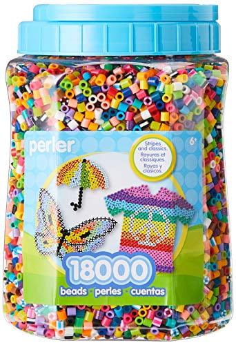 Perler Fuse Beads Bucket 18,000/Pkg, Multicolor