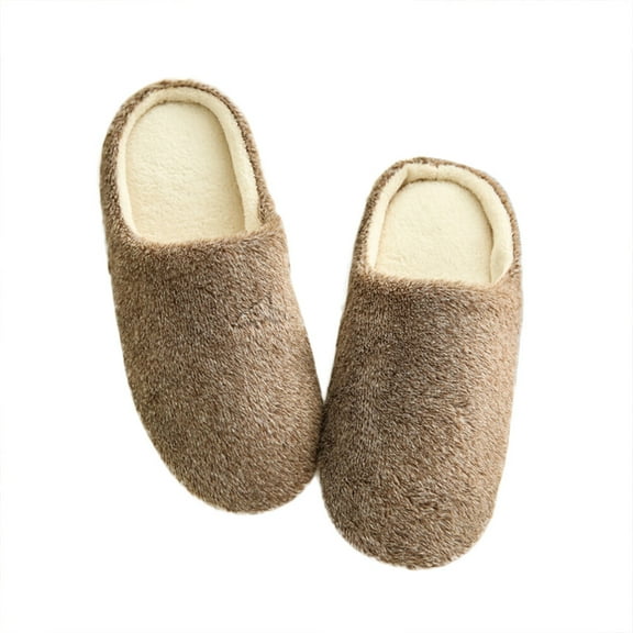 Masteelf  Soft Sole Slippers Cotton for Women Winter Women's Cozy Man
