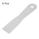 thumbnail image 3 of Uxcell 5 piezas de raspador de masilla 1.6" de ancho 1.7mm cuchillo de masilla de plástico flexible delgado gris, 3 of 6