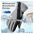thumbnail image 2 of Winter Professional Ski Gloves Outdoor Sports Riding Warm Non-Slip Waterproof Touch Screen Snowboard Motorcycle Mitten Men Women Suitable For Hiking Driving, 2 of 7