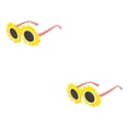 thumbnail image 4 of Qarigey Gafas de protección solar Elementos de carcasa de PC Ropa Gafas de fiesta Decoraciones redondas Ropa de sol para niños Playa de verano Type5 NO5 Qarigey CBP268812, 4 of 6