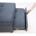 thumbnail image 5 of Poundex Convertible Sleeper Sofa Chair, 5 of 17