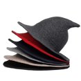 thumbnail image 4 of witch hat knitted wool witch halloween witch hat bucket hat party halloween christmas gift, 4 of 4
