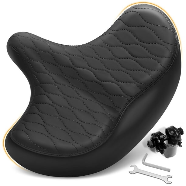 Asiento de bicicleta Phroxbik, ancho y suave, acolchado, 27 x 28 x 14 cm