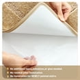 thumbnail image 3 of Pure Era Bullnose Carpet Stair Treads Cover 16Pcs Indoor Rug Set 9" x 30" Plaid Pattern Self Adhensive Backing(Set of 16,Khaki Rectangle), 3 of 9