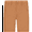 Rust, variant on Buyless Fashion Boys Shorts Pants Flat Front Cotton Casual Straight Cut - 19S21-BLK-6