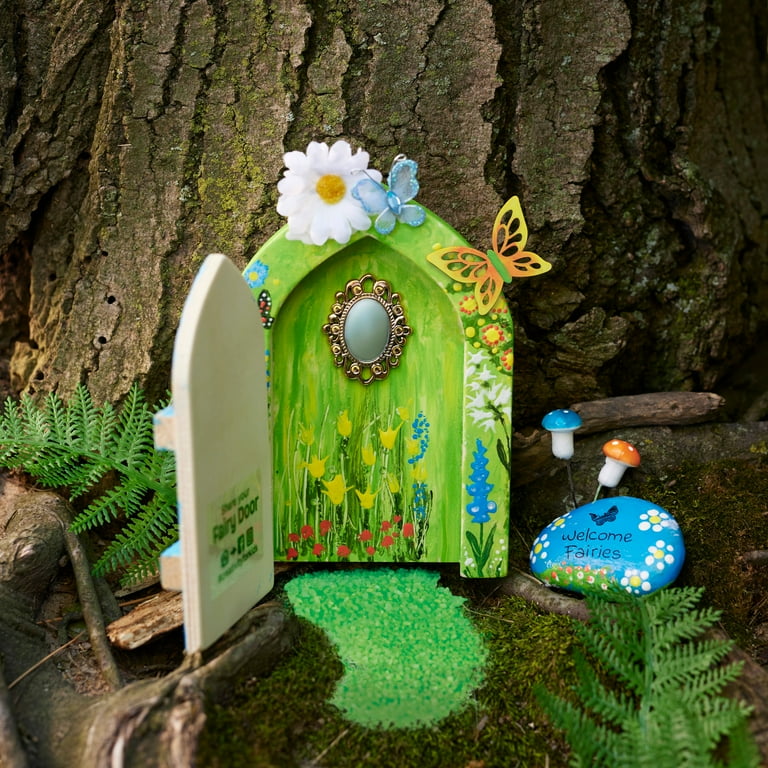 Butterfly Fairy Door - Creativity for Kids  Fairy door kit, Fairy decor,  Butterfly fairy