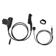 thumbnail image 4 of Adaptador militar del sistema U94 PTT U94 + micrófono de dedo PTT para MOTOROLA XIR P8268 P8668 DP4400 DP4800, 4 of 8