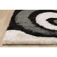 thumbnail image 3 of HR 7 X 10 HAND TUFTED SILK BRIGHT SHAGGY AREA RUG, PLEASE CHECK ALL PICTURES, 3 of 7