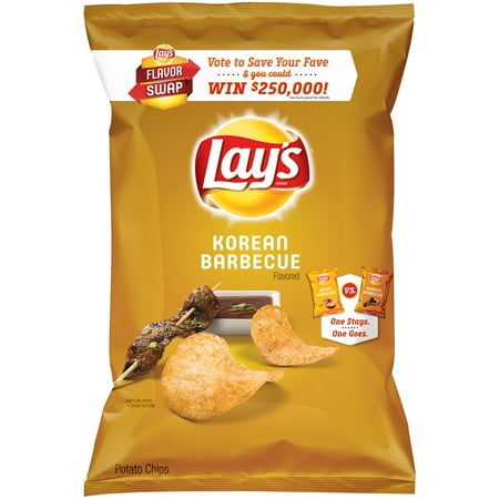 Lay's Korean BBQ Potato Chips 2.75 oz. Bag
