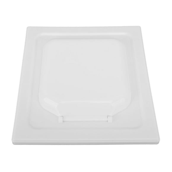 Cubierta de ventilación para secadora de doble puerta ABS cubierta de ventilación de escape para secadora al aire libre con 4 tornillos para tuberías y rejillas de ANGGREK Otros