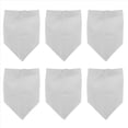 thumbnail image 4 of 6 Piezas Bandanas para Mascotas en Blanco para SublimacióN Transferencia de Lavable DIY TriáNgulo Bufanda para Perro Baberos PañUelo para Perros Gatos, 4 of 10