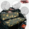 thumbnail image 6 of FKELYI Green Camo Hunting Leaf Print UTV Seat Cover 2 Pcs Set Powersports Seat Covers Dustproof Mule Bench Protector Backrest Cover Full Back Design ATV Interior Deocr, 6 of 7
