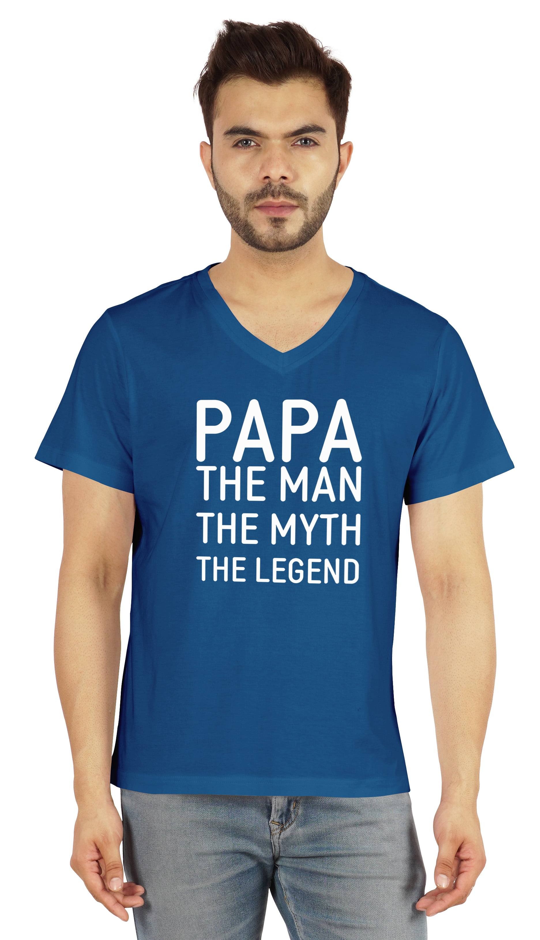 Men’s “Because I’m The Dad That’s Why” Graphic Tee – Sarcastic Dad T-Shirt, Crew Neck