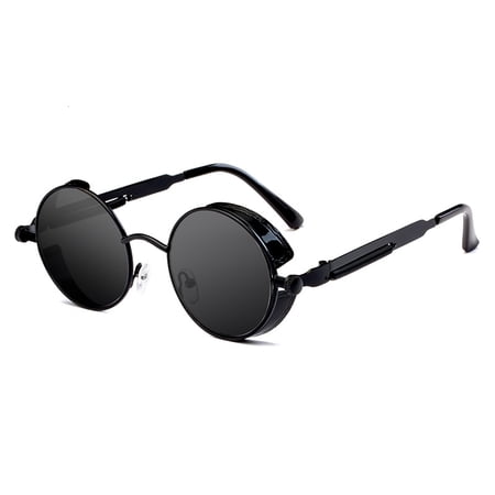 Lunettes De Soleil Vintage Frame Company - Monture Dorée - Style Rétro (Occasion)
