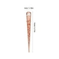 thumbnail image 2 of unbranded 4Pcs Fashionable Metal Hair Barrettes with Precise Hollow Design for Elegant Hair Styling, 2 of 7