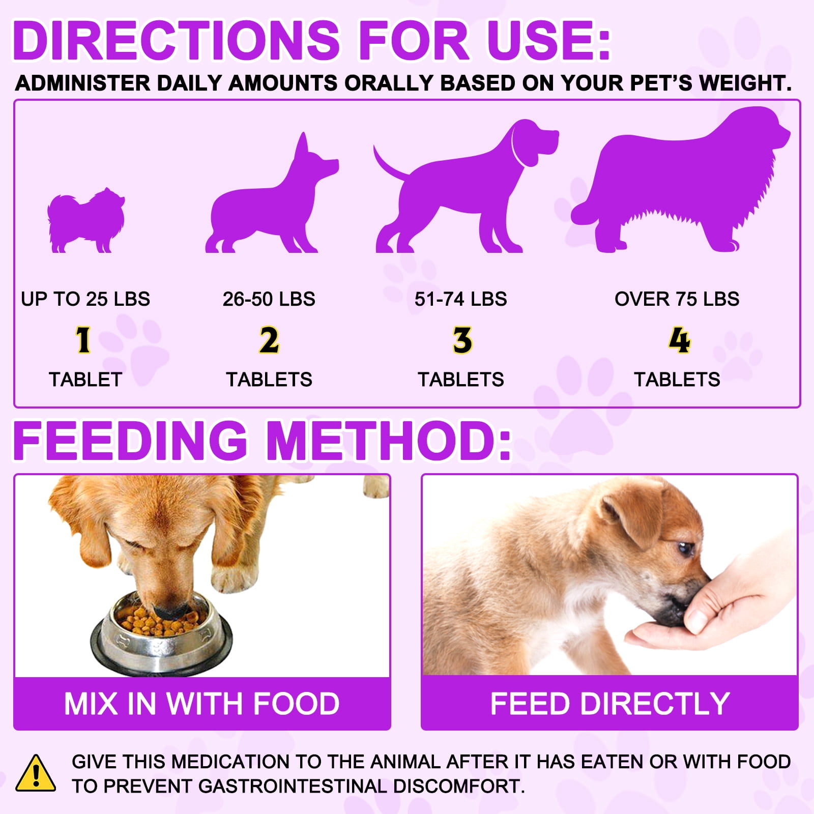 Oimmal 15-in-1 Multivitamin Chewable Tablets for Dogs, Glucosamine and Fish Oil (EPA 18% & DHA 12%) Support for Joint & Heart Health, Aiding Digestion, Immune System Support 180P*2