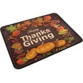 thumbnail image 2 of SKYSONIC Thanksgiving Pumpkin Door mat Non Slip Floor Door Rug Soft Floor Mat for Kitchen Garden Bedroom Indoor Outdoor Entrance Home Holiday Decoration 23.6" x15.7", 2 of 7
