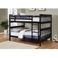 thumbnail image 2 of Chapman Wood Full Over Full Bunk Bed Black, 2 of 4
