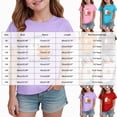 thumbnail image 3 of CAUYDY Toddler Pajama Girls Halloween Short Sleeve Top Sleepwear Cute Pumpkin Ghost Print Kids Loungewear Sizes 9-10 Years, 3 of 6