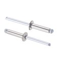 thumbnail image 1 of Unique Bargains 5mm Diameter 20mm  Length 304 Stainless Steel Blind Rivets 100 Pack, 1 of 4