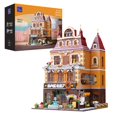 thumbnail image 1 of Kit de construcción PANTASY European Bakery con gimnasio y sky garden, 2663 piezas, 1 of 7
