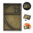thumbnail image 4 of MOVTOTOP Golden Ratio Lapel Pin Brooch Rectangle Geometry Math Badge for Teachers Math Enthusiasts and Stem Lovers, 4 of 7