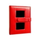 thumbnail image 1 of Inteprter Álbum de fotos de 6 pulgadas, tipo de página central, colección de imágenes ligera, elegante accesorio portátil para el hogar, galería de Almacenamiento y organización del hogar Rojo Inteprter HA074247-01, 1 of 6