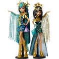 thumbnail image 2 of Monster High Fashion - Juego de muñecas de Mummy Majesties Cleo & Nefera De Nile Coleccionable, Paquete de 2 con Accesorios Dorados y Ropa Premium, 2 of 5