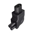 thumbnail image 2 of Adaptador de corriente IEC 320 C8 macho a C5 hembra, convertidor macho a hembra de 2,5a CA 250V, resistente al desgaste, reemplazo de baja resistencia Baoblaze Adaptador de corriente, 2 of 8