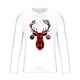 thumbnail image 4 of Blusas y camisas de manga larga y cuello redondo para hombre, informales, con estampado navideño, deportivas, de poliéster., 4 of 5