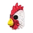 thumbnail image 2 of Máscara de cabeza de de látex, accesorio para disfraz de pollo, para actuaciones en escenario, carnaval., 2 of 8
