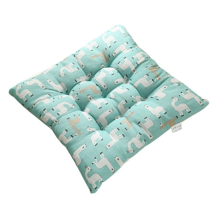 

Chair Thickening Cushion Student Stool Cushion Office Four Seasons Butt Cushion Breathable Summer Soft Cushion Cotton Linen Chair Cushion 15.7in