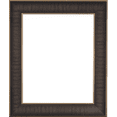 thumbnail image 2 of 3-1/8" Polystyrene Contemporary Modern Picture Frame by WholesaleArtsFrames-com 13x13, 1604 Series Mahogany & Gold - Made in USA, 2 of 5