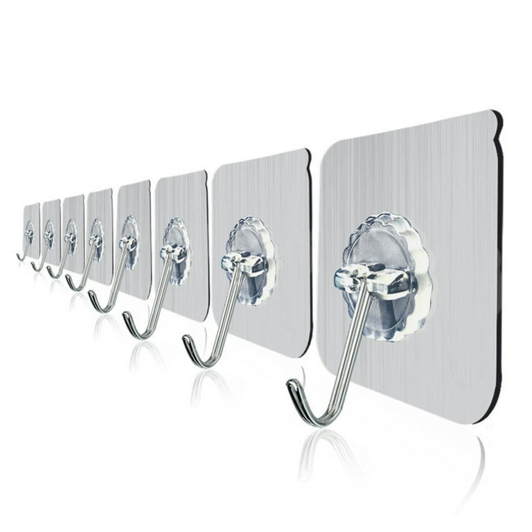 20 Pcs Suction Cup Hooks Adhesive Hooks Wall Hooks Removable