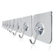 thumbnail image 4 of Ganchos adhesivos prácticos para 20 piezas, ganchos de pared impermeables, sin clavos, colgadores adhesivos, gancho para bolsa de llaves para baño y cocina, 4 of 7