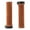 Brown, variant on 1pair Antiskid Bicycles Handlebars Grip Ergonomic Bike Handlebars Covers for Various Bike Models