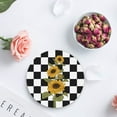 thumbnail image 1 of POGLIP Sunflowers Set of 8 Round Coaster for Drinks, Absorbent Ceramic Stone Coasters Cup Mat with Cork Base for Home Kitchen Room Coffee Table Bar Decor, 1 of 2