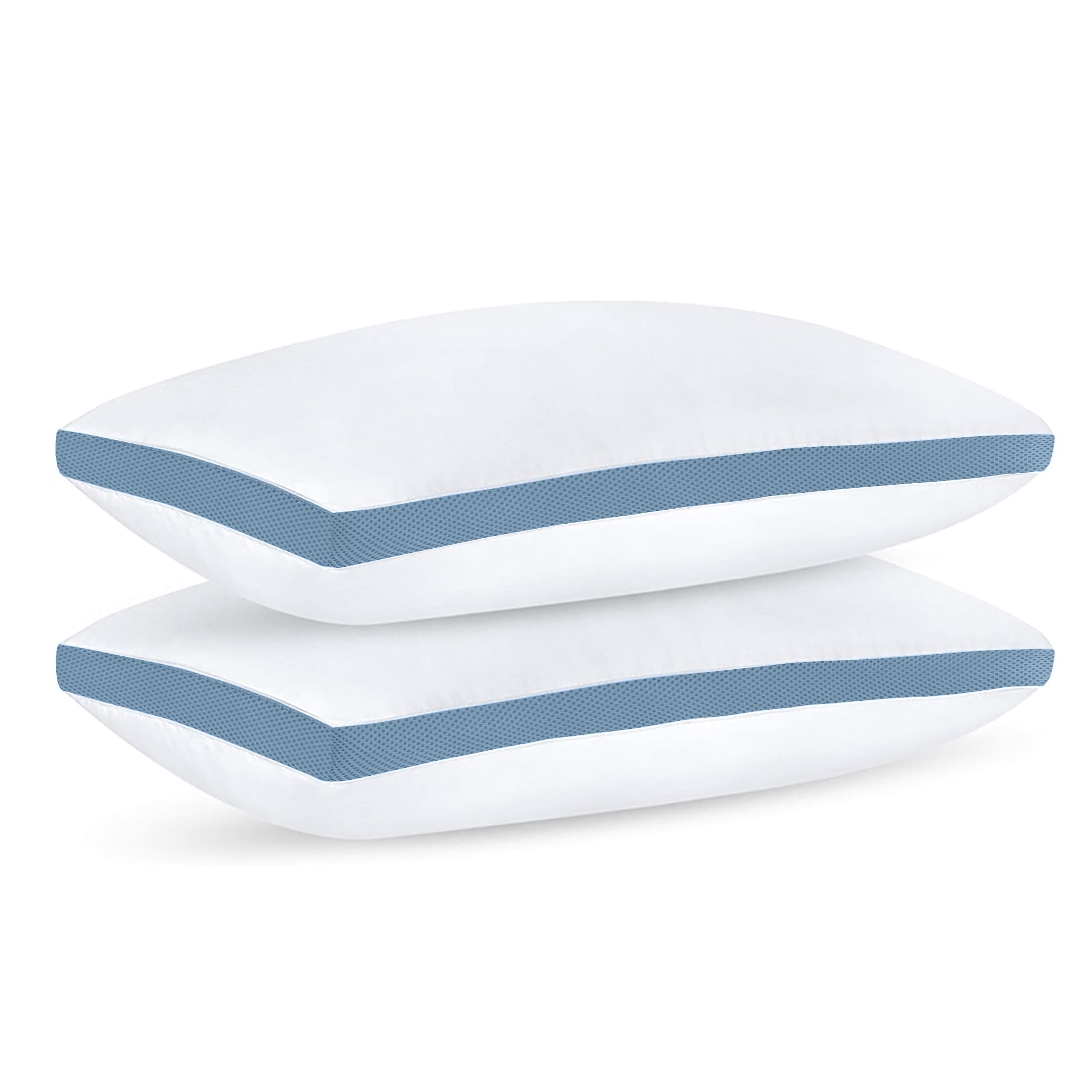 DreamLab Cooling Sleep Pillows for Back, Stomach or Side Sleepers, Set of 2, King