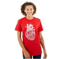 thumbnail image 3 of Powered By Plants Healthy Vegetarian Men's Graphic T Shirt Tees Brisco Brands X, 3 of 5