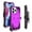 Purple, variant on FIEWESEY for iPhone 13 Pro Case, Heavy Duty Shock-Absorption/High Impact Resistant Armor Holster Defender Case with Kickstand Swivel Belt Clip Holster for Apple iPhone 13 Pro(Black)