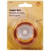 Hillman Wire Coil 25' 18 Ga Copper Carded Pack of 10